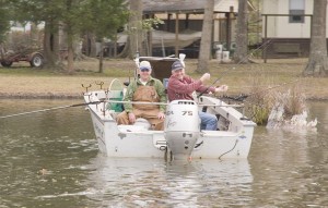 fishing for bass and crappy at santee cooper south carolina